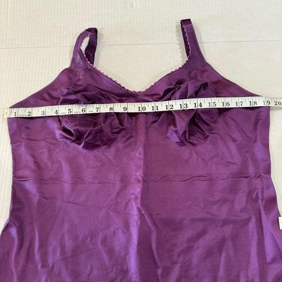 Purple Satin Camisole Top - Picture 3 of 11